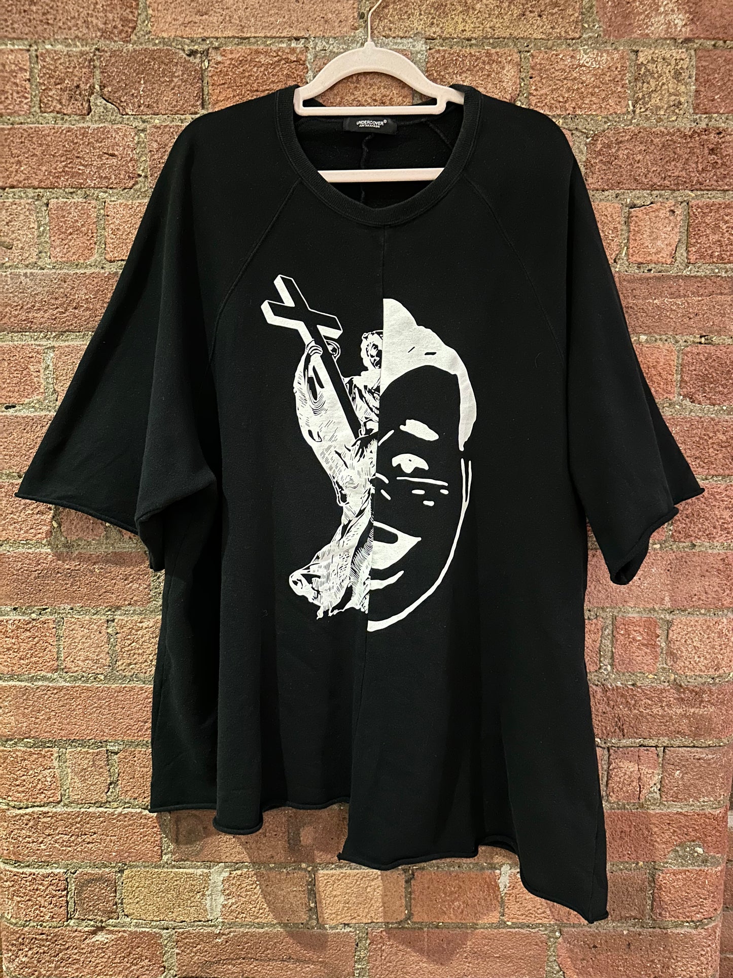 UNDERCOVER GOD / BOY BIG SWEAT BLACK T-SHIRT