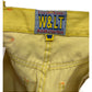 Walter Van Beirendonck Y2K Yellow Runway Trousers