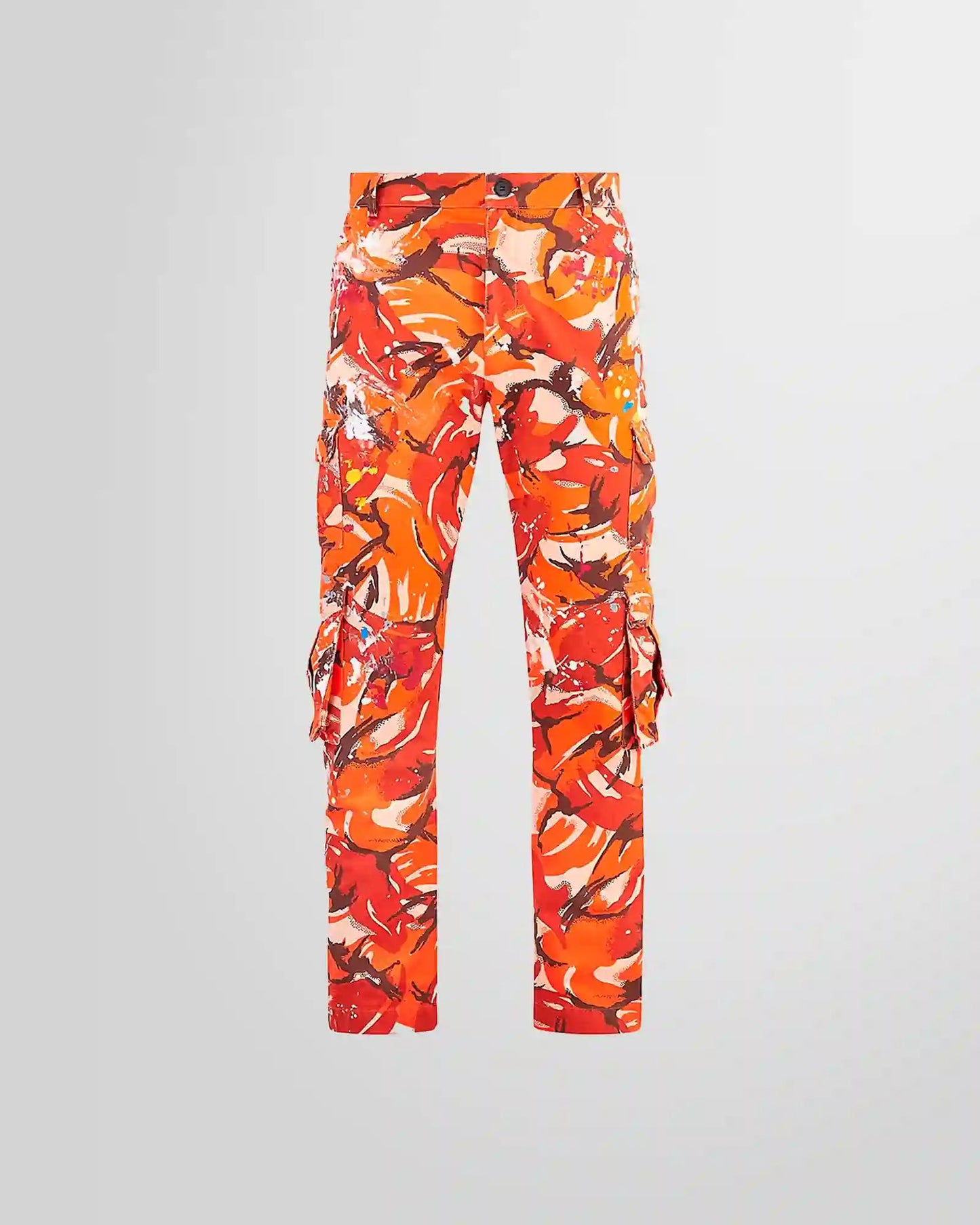 Martine Rose Camouflage-Printed Mid Rise Cargo Pants