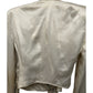 Haider Ackermann White Satin Asymetrical Tailored Jacket