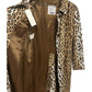 Moschino Leopard Print Short Fur Coat