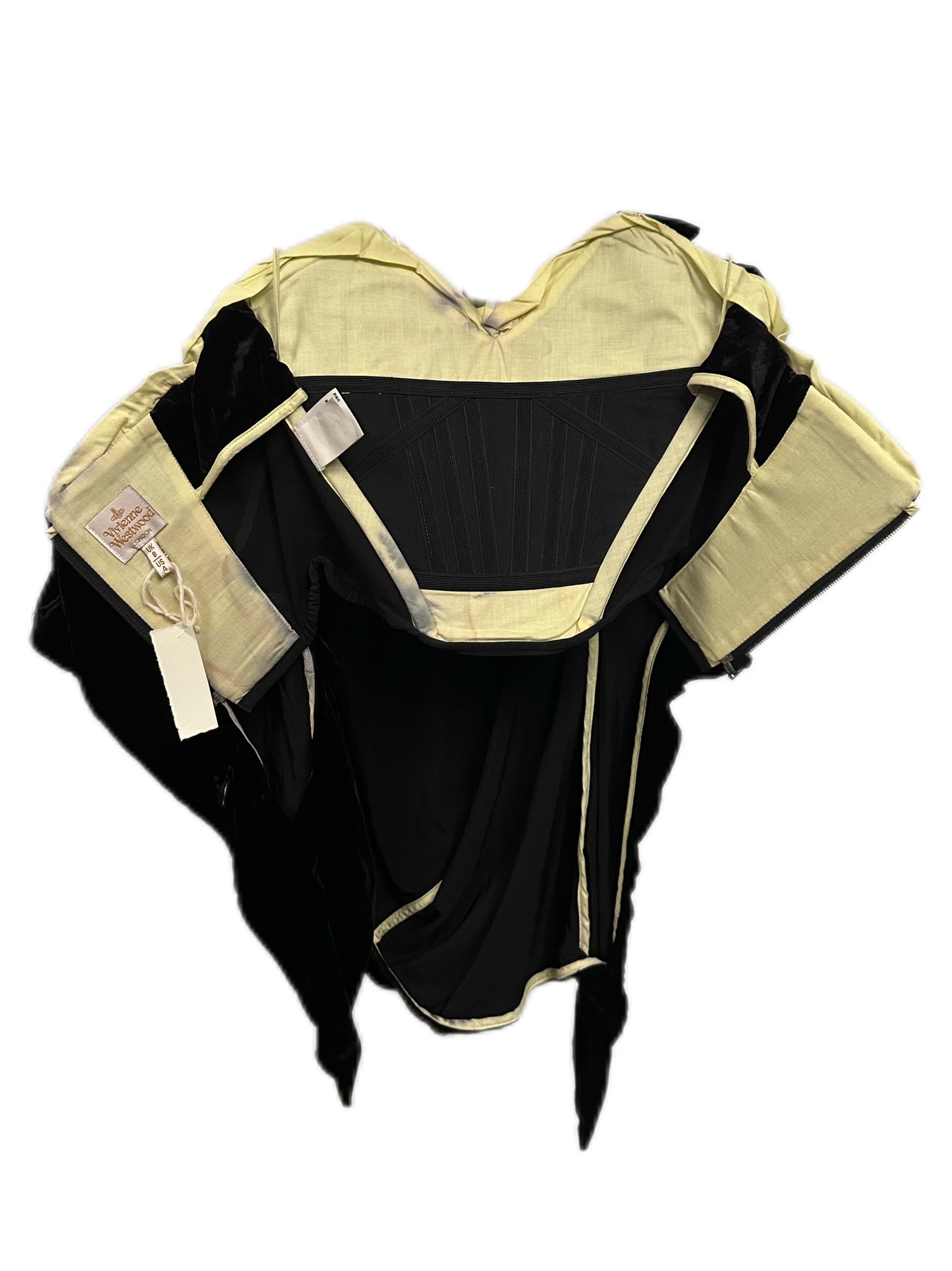 Vivienne Westwood Black Velvet Museum Archive Corset