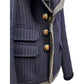 Balenciaga AW2007/8 Runway Navy Wool Tailored Women's Blazer Jacket