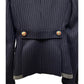 Balenciaga AW2007/8 Runway Navy Wool Tailored Women's Blazer Jacket