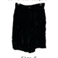 Comme Des Garcons Black Velvet Shorts