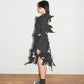 Yohji Yamamoto Runway Black Sculptural Spike Jacket