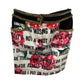 Moschino Bold Letters and Gold Chain Rose Skirt