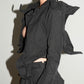 Yohji Yamamoto Runway Black Sculptural Spike Jacket