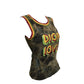 Christian Dior by John Galliano Y2K 2003 "DIOR LOVE" Rasta Tank Top