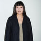 Comme Des Garcons Pedded Cotton Navy Stripes Jacket