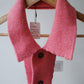 Stefan Cooke Pink Knitted Collar