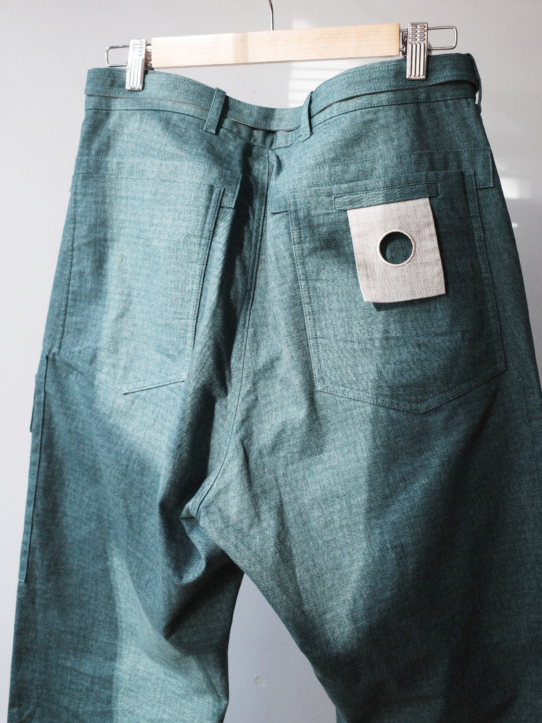 Craig Green Teal Cargo Trousers