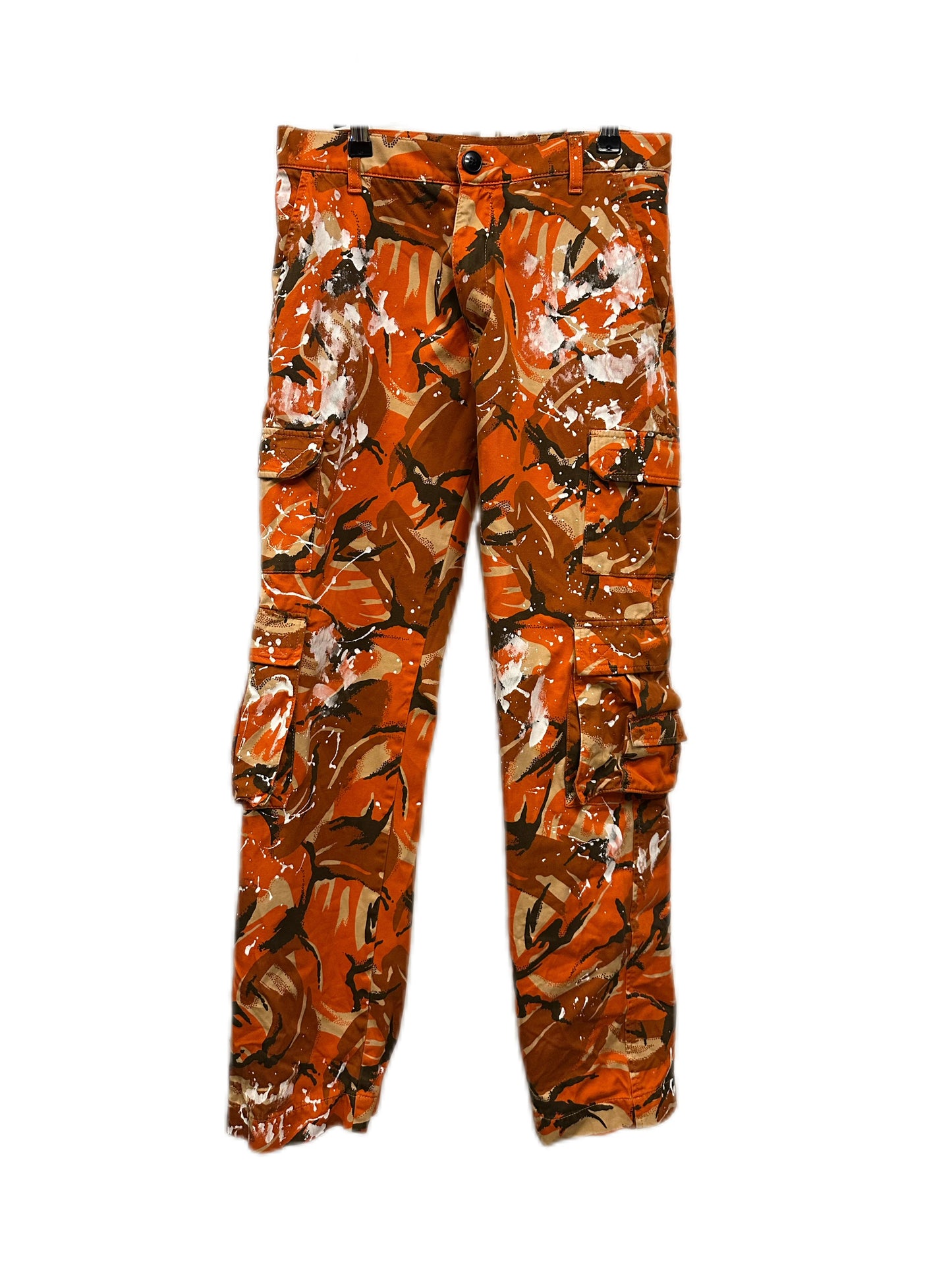 Martine Rose Camouflage-Printed Mid Rise Cargo Pants