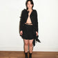 Yohji Yamamoto Runway Black Sculptural Spike Cotton Shorts