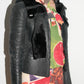 Gucci By Tom ford Y2K Black Lambskin Leather and Fur Jacket