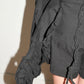 Yohji Yamamoto Runway Black Sculptural Spike Cotton Shorts