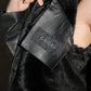 Gucci By Tom ford Y2K Black Lambskin Leather and Fur Jacket