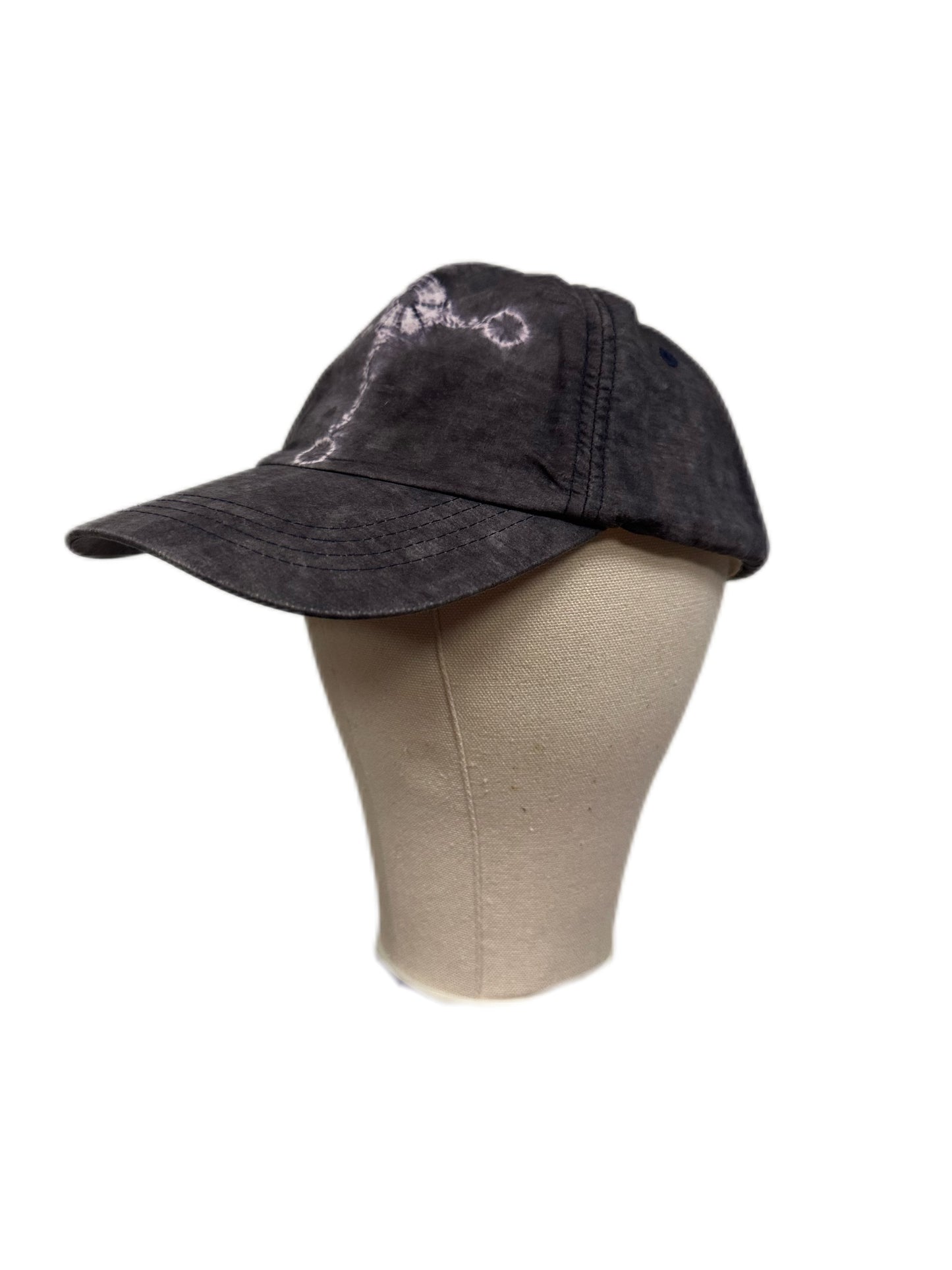 Acne Studios Tie Dye-Detail Grey Baseball Cap