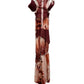 Jean Paul Gaultier Y2K Rare Goddess Print Maxi dress with Padded Shoulder Piece Set