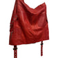 Christian Dior by John Galliano Y2K Punk Red Leather Bandage Skirt