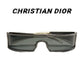 Christian Dior by John Galliano SWAROVSKI  Limited Edition silver Y2K punk sunglasses