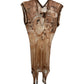 Jean Paul Gaultier Vintage Ballerina Print Mesh Tank Top Dress