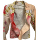 Roberto Cavalli SS2001 Runway Face Print Pink Jacket