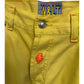 Walter Van Beirendonck Y2K Yellow Runway Trousers