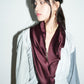 PE99Y YAN9 Sky Blue and Grey Suede Wine Silk Coat Jacket