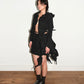 Yohji Yamamoto Runway Black Sculptural Spike Jacket