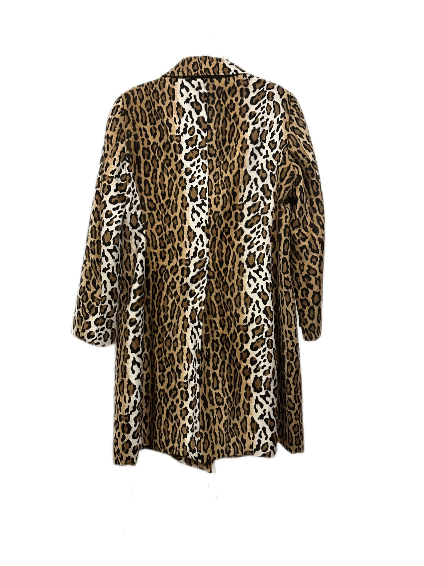 Moschino Leopard Print Short Fur Coat