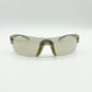 Christian Dior by John Galliano Y2K Futuristic Cyber Silver Sunglasses