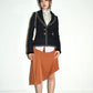 Balenciaga AW2007/8 Runway Navy Wool Tailored Women's Blazer Jacket