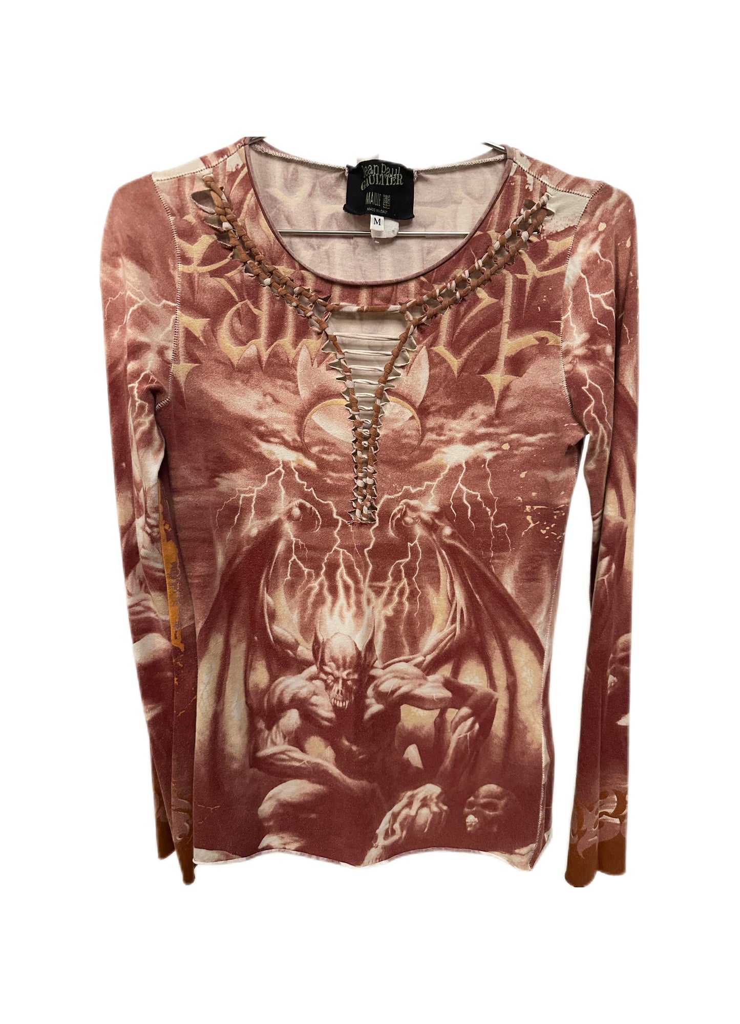 Jean Paul Gaultier Satan Gothic T-shirt