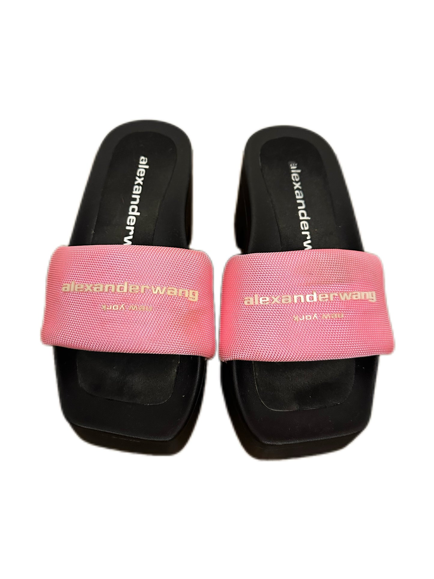 Alexander Wang Pink Cloth Sandals