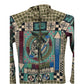 Jean Paul Gaultier Y2K Iconic 90s Television Print Runway Cotton Jersey Hood Jacket