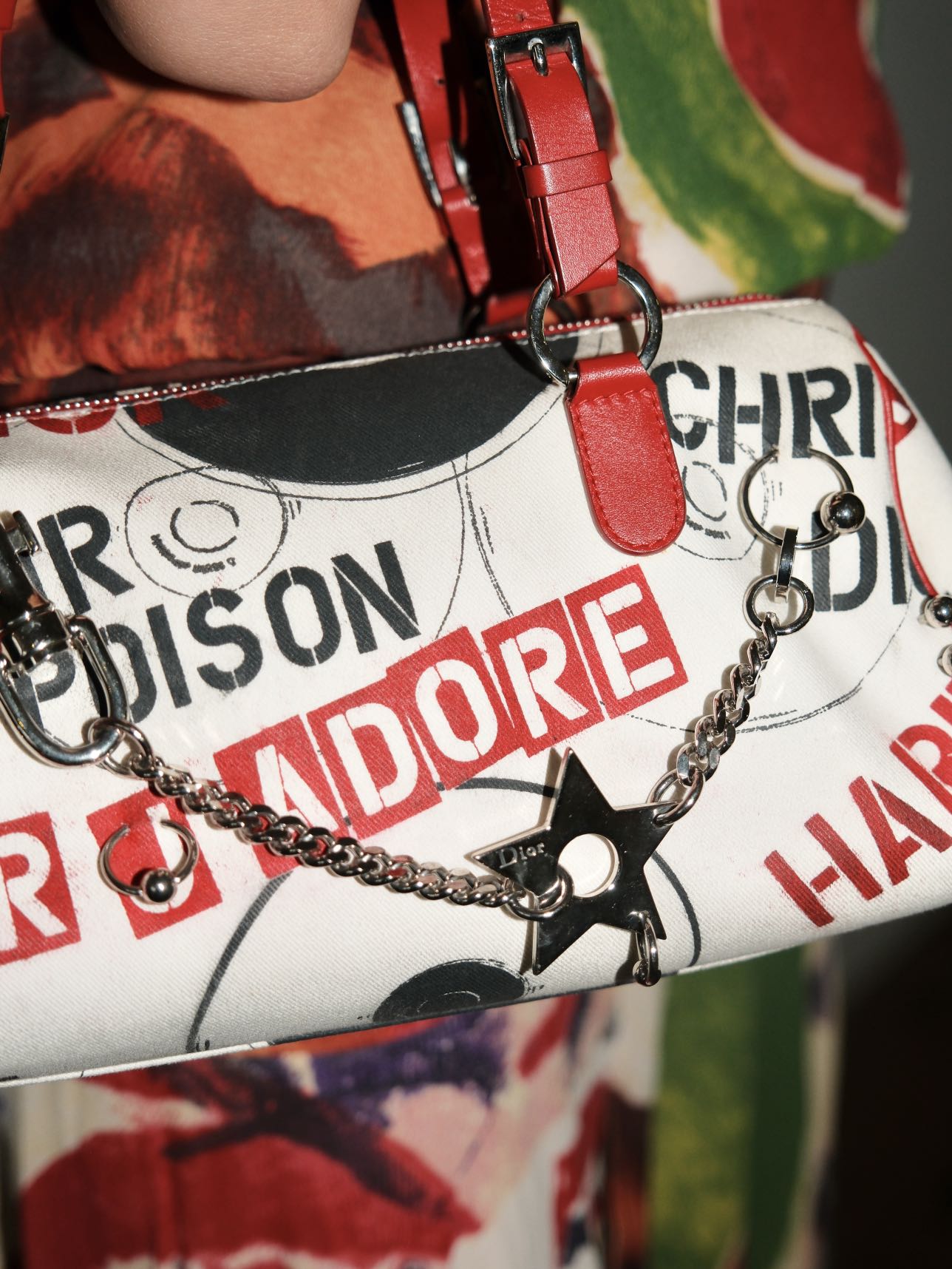 Christian Dior by John Galliano Y2K limited Edition Hardcore Punk Chain Handbag