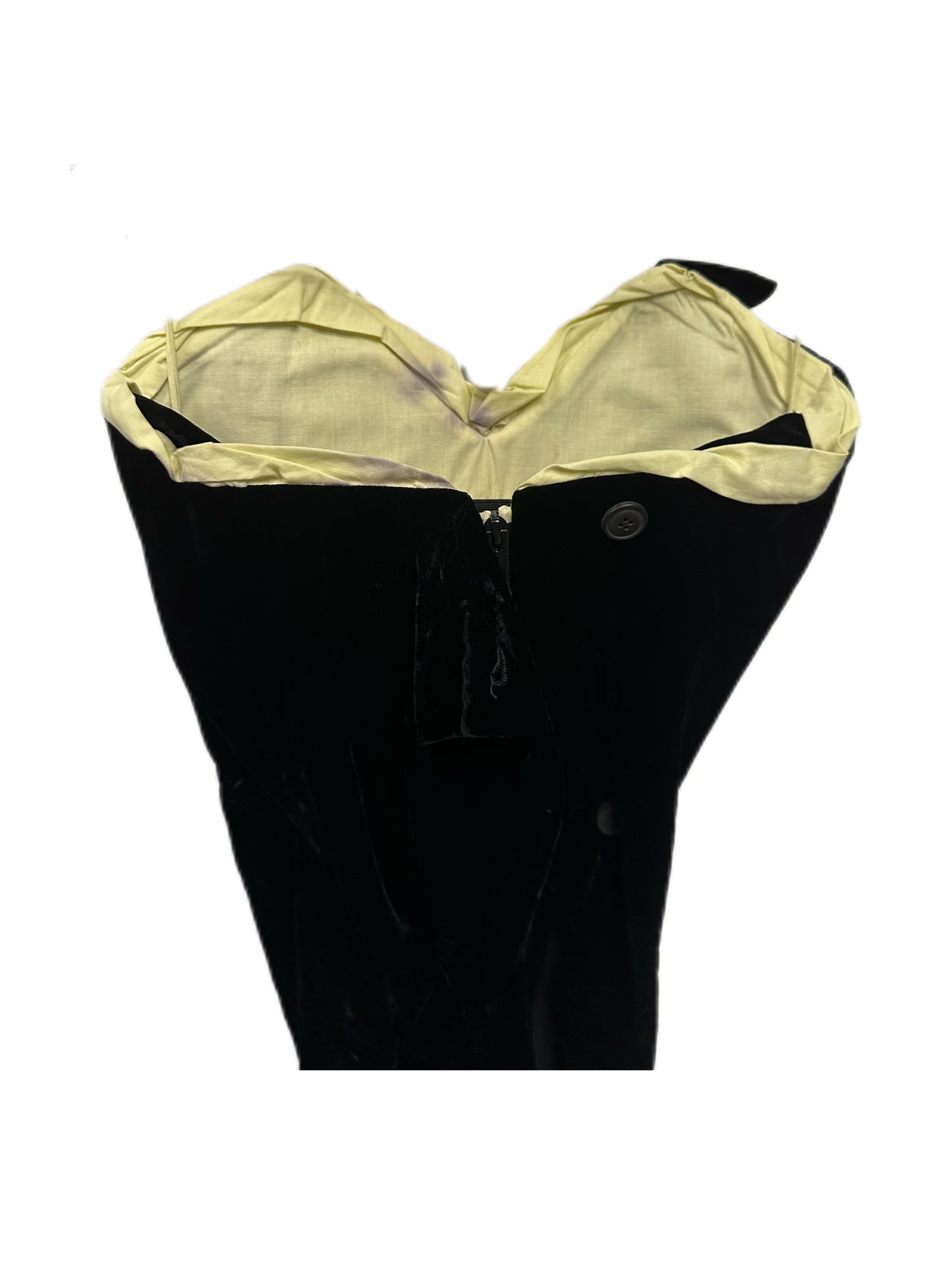 Vivienne Westwood Black Velvet Museum Archive Corset