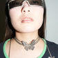 Christian Dior by John Galliano SWAROVSKI  Limited Edition silver Y2K punk sunglasses