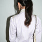 Vivienne Westwood Elegant Vintage 90s Purple Stripes Blouse