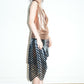 PE99Y YAN9 Metallic Bronze Silk Draping Jersey Tank Top