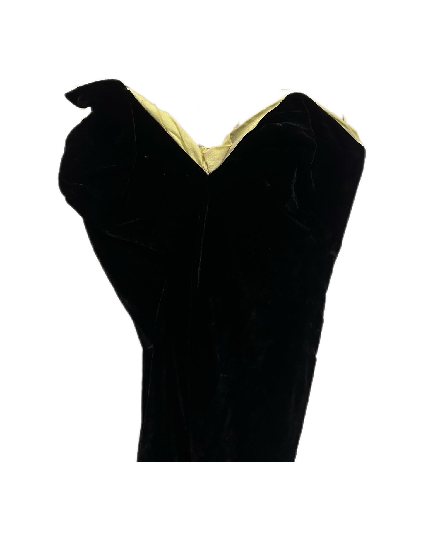 Vivienne Westwood Black Velvet Museum Archive Corset