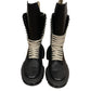 Rick Owens × Dr.Martens Black Soft Leather High Boots