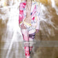 Roberto Cavalli SS2001 Runway Face Print Pink Jacket